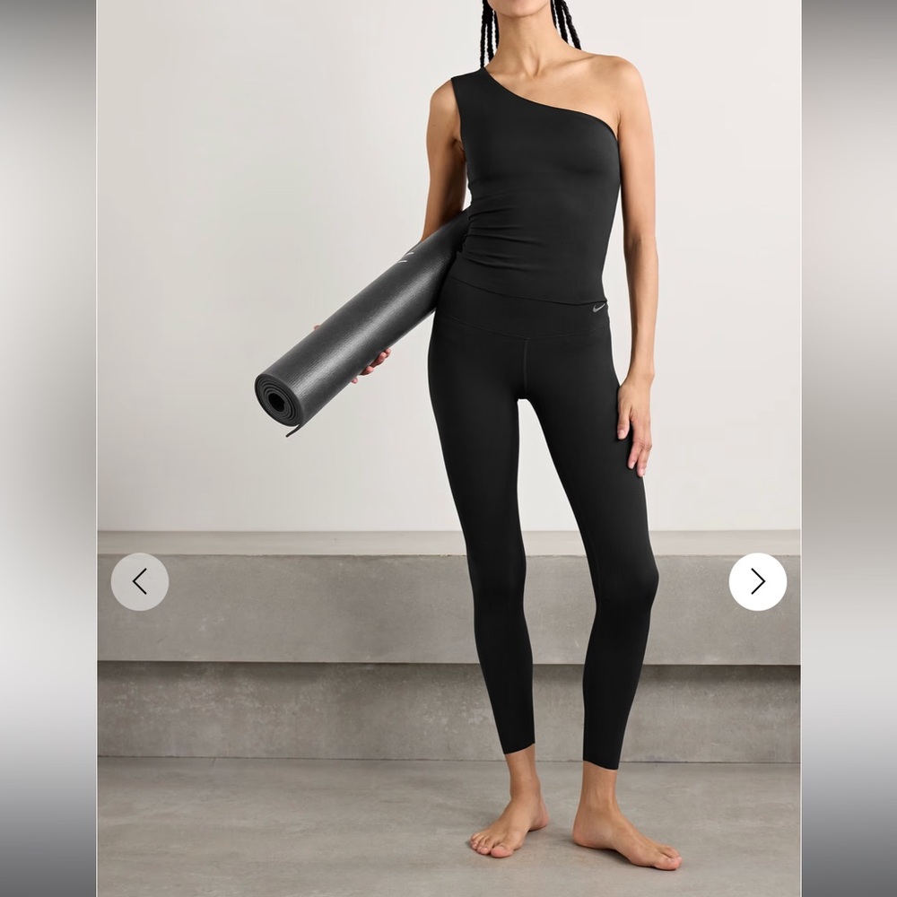Nike Zenvy High Waist 7/8 Women's Black Training Leggings
